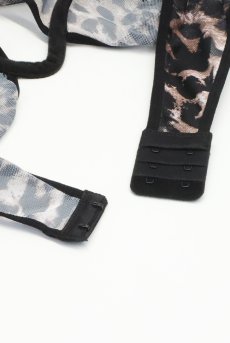 画像15: 【先行予約】5％OFF｜Addia crotchless teddy | テディ（ワイヤーあり・シースルー・オープンクロッチ・レオパード柄）  | Obsessive 高級Sexyランジェリー【サイズ交換NG】輸入下着・ランジェリー    (15)