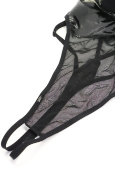 画像16: Rolleya crotchless teddy | トップレステディ（ワイヤーあり・シースルー・オープンクロッチ・ボンテージ・ブラック）  | Obsessive 高級Sexyランジェリー【即日発送・サイズ交換NG・メール便対象】輸入下着・ランジェリー    (16)