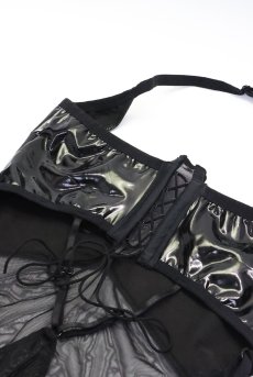 画像18: Rolleya crotchless teddy | トップレステディ（ワイヤーあり・シースルー・オープンクロッチ・ボンテージ・ブラック）  | Obsessive 高級Sexyランジェリー【即日発送・サイズ交換NG・メール便対象】輸入下着・ランジェリー    (18)