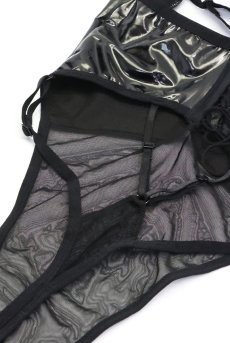 画像19: Rolleya crotchless teddy | トップレステディ（ワイヤーあり・シースルー・オープンクロッチ・ボンテージ・ブラック）  | Obsessive 高級Sexyランジェリー【即日発送・サイズ交換NG・メール便対象】輸入下着・ランジェリー    (19)