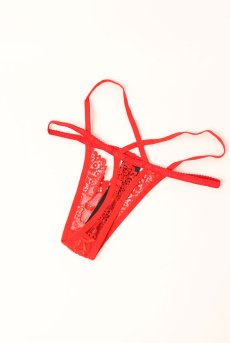 画像19: 838 SET 3  red | ホルターネックのシースルーブラ＆Tバックセット・ノンワイヤー・レッド   | 高級Sexyランジェリー Obsessive【即日発送・サイズ交換NG・メール便対象】輸入下着・ランジェリー   (19)