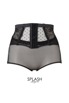 画像1: EBONY high brief  | ハイブリーフ | Sawren サブレン【即日発送・サイズ交換NG】※メール便対象※輸入下着・高級ランジェリー  (1)