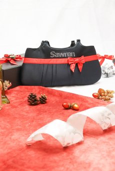 画像6: 数量限定｜SCANDAL-Xmas-set-N｜X'masコフレ｜手提げバッグ＆華やぎランジェリーセット｜キャミソール＆ショーツ3種類入り｜レッド・赤｜Sawrenサブレン輸入下着・高級ランジェリー（再入荷なし） (6)