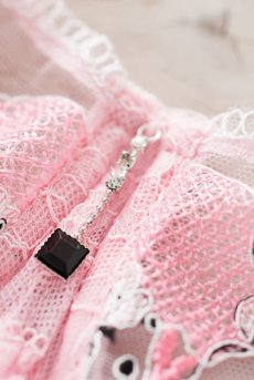 画像9: サイズ限定【50%OFF】PINK WINK soft  | 一枚レースブラ・ノンパテッドブラ・フラワー刺繍 | Sawren サブレン【即日発送・サイズ交換NG】輸入下着・高級ランジェリー（再入荷なし）  (9)