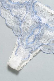 画像15: 在庫限り｜CLOUD thong  | タンガ・Ｔバック・シースルー×ブルー  | Sawren サブレン【即日発送・サイズ交換NG・メール便対象】輸入下着・高級ランジェリー (再入荷なし) (15)