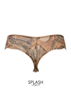 画像2: 在庫限り｜LATTE thong  | タンガ・Ｔバック・シースルー | Sawren サブレン【即日発送・サイズ交換NG・メール便対象】輸入下着・高級ランジェリー （再入荷なし） (2)