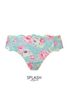 画像1: FLOWERBOMB thong  | タンガ・Ｔバック | Sawren サブレン【即日発送・サイズ交換NG】※メール便対象※輸入下着・高級ランジェリー  (1)