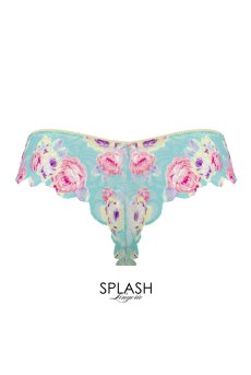 画像2: 在庫限り｜FLOWERBOMB thong  | タンガ・Ｔバック | Sawren サブレン【即日発送・サイズ交換NG・メール便対象】輸入下着・高級ランジェリー  (2)