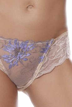 画像10: MAUVE brief  | ノーマルショーツ・ブリーフ・ヌ―ドベージュ×ラベンダー | Sawren サブレン【即日発送・サイズ交換NG】※メール便対象※輸入下着・高級ランジェリー  (10)