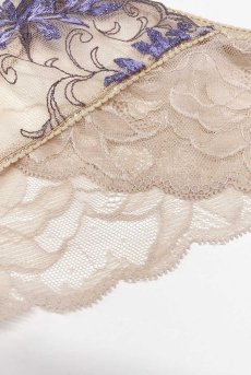 画像15: MAUVE brief  | ノーマルショーツ・ブリーフ・ヌ―ドベージュ×ラベンダー | Sawren サブレン【即日発送・サイズ交換NG】※メール便対象※輸入下着・高級ランジェリー  (15)