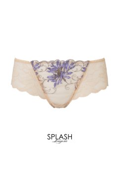 MAUVE thong  | タンガ・Ｔバック・ヌ―ドベージュ×ラベンダー | Sawren サブレン【即日発送・サイズ交換NG】※メール便対象※輸入下着・高級ランジェリー