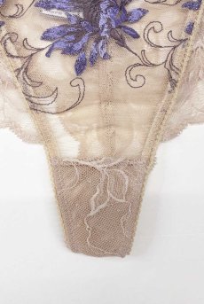 画像13: MAUVE thong  | タンガ・Ｔバック・ヌ―ドベージュ×ラベンダー | Sawren サブレン【即日発送・サイズ交換NG】※メール便対象※輸入下着・高級ランジェリー  (13)