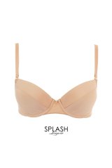 NATURIA push  | 3/4カップ・ワイヤーブラ・すっぴん美乳ブラ・ベージュ | Sawren サブレン【即日発送・サイズ交換OK・クーポン適用対象外】輸入下着・高級ランジェリー 