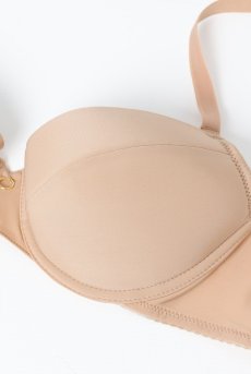 画像8: NATURIA push  | 3/4カップ・ワイヤーブラ・すっぴん美乳ブラ・ベージュ | Sawren サブレン【即日発送・サイズ交換OK・クーポン適用対象外】輸入下着・高級ランジェリー  (8)
