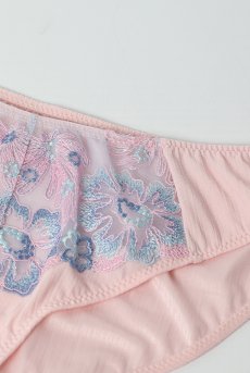 画像13: BLOOM brief  | ノーマルショーツ・ブリーフ・ピンク×ブルー | Sawren サブレン【即日発送・サイズ交換NG・メール便対象】輸入下着・高級ランジェリー  (13)