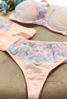 画像23: BLOOM thong  | タンガ・Ｔバック・ピンク×ブルー | Sawren サブレン【即日発送・サイズ交換NG・メール便対象】輸入下着・高級ランジェリー  (23)