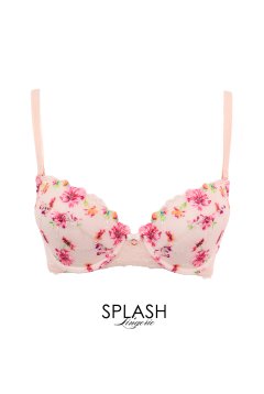 ROMANCE push  | 3/4カップ・ワイヤーブラ・ピンク | Sawren サブレン【即日発送】インポート・輸入下着・高級ランジェリー