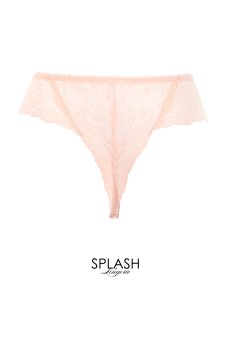 画像2: ROMANCE thong  | タンガ・Ｔバック・ピンク | Sawren サブレン【即日発送・サイズ交換NG・メール便対象】輸入下着・高級ランジェリー  (2)