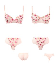 画像36: ROMANCE push set B｜ブラ＆ショーツセット｜3/4カップ・すっぴん美乳ブラ・ノーマルショーツ｜Sawren サブレン【即日発送・クーポン適用対象外・ショーツのサイズ交換NG】輸入下着・高級ランジェリー  (36)