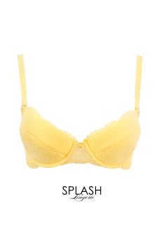 画像2: AMARELO push set B｜ブラ＆ショーツセット｜3/4カップ・すっぴん美乳ブラ・ノーマルショーツ｜Sawren サブレン【即日発送・ショーツのサイズ交換NG】輸入下着・高級ランジェリー  (2)