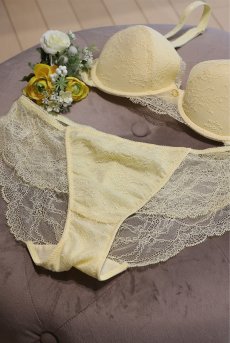 画像33: AMARELO push set B｜ブラ＆ショーツセット｜3/4カップ・すっぴん美乳ブラ・ノーマルショーツ｜Sawren サブレン【即日発送・ショーツのサイズ交換NG】輸入下着・高級ランジェリー  (33)