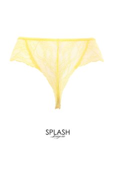 画像2: AMARELO thong  | タンガ・Ｔバック・イエロー | Sawren サブレン【即日発送・サイズ交換NG・メール便対象】輸入下着・高級ランジェリー  (2)