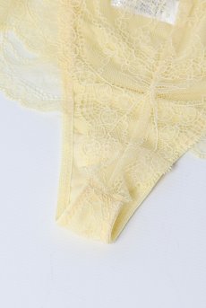 画像12: AMARELO thong  | タンガ・Ｔバック・イエロー | Sawren サブレン【即日発送・サイズ交換NG・メール便対象】輸入下着・高級ランジェリー  (12)