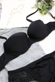 画像28: NOIR push set B|ブラ&ショーツセット|3/4カップ・ノーマルショーツ|Sawren サブレン【即日発送・ショーツのサイズ交換NG】インポート・輸入下着・高級ランジェリー  (28)