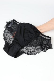 画像25: NOIR push set B|ブラ&ショーツセット|3/4カップ・ノーマルショーツ|Sawren サブレン【即日発送・ショーツのサイズ交換NG】インポート・輸入下着・高級ランジェリー  (25)