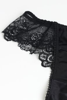 画像12: NOIR thong  | タンガ・Tバック・ブラック | Sawren サブレン【即日発送・サイズ交換NG・メール便対象】輸入下着・高級ランジェリー  (12)