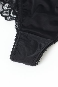 画像13: NOIR thong  | タンガ・Tバック・ブラック | Sawren サブレン【即日発送・サイズ交換NG・メール便対象】輸入下着・高級ランジェリー  (13)