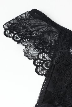 画像14: NOIR thong  | タンガ・Tバック・ブラック | Sawren サブレン【即日発送・サイズ交換NG・メール便対象】輸入下着・高級ランジェリー  (14)