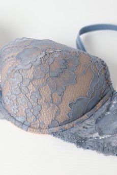 画像9: AUBE push  | 3/4カップ・ワイヤーブラ・ブルーグレー | Sawren サブレン【即日発送】インポート・輸入下着・高級ランジェリー  (9)