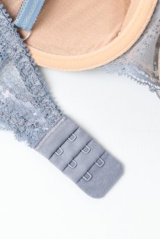 画像13: AUBE push  | 3/4カップ・ワイヤーブラ・ブルーグレー | Sawren サブレン【即日発送】インポート・輸入下着・高級ランジェリー  (13)