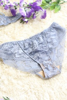 画像17: AUBE brief  | ノーマルショーツ・ブリーフ・ブルーグレー | Sawren サブレン【即日発送・サイズ交換NG・メール便対象】輸入下着・高級ランジェリー  (17)