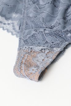 画像13: AUBE thong  | タンガ・Ｔバック・ブルーグレー | Sawren サブレン【即日発送・サイズ交換NG・メール便対象】輸入下着・高級ランジェリー  (13)