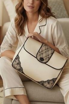 画像10: 【数量限定】ギフト専用ハッピーバッグ｜BAG-GD｜マルチトラベルバッグ【ランジェリーとのあわせ買い対象】Sawren×SPLASHコラボ｜高級ランジェリーレース使用｜ゴールド×ブラック・軽量＆大容量｜HAPPY BAG 2026 (10)