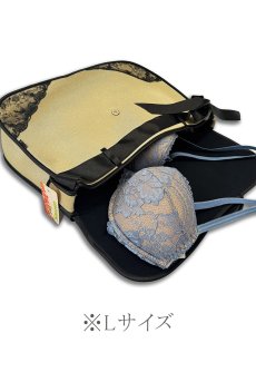 画像27: 【数量限定】ギフト専用ハッピーバッグ｜BAG-GD｜マルチトラベルバッグ【ランジェリーとのあわせ買い対象】Sawren×SPLASHコラボ｜高級ランジェリーレース使用｜ゴールド×ブラック・軽量＆大容量｜HAPPY BAG 2026 (27)