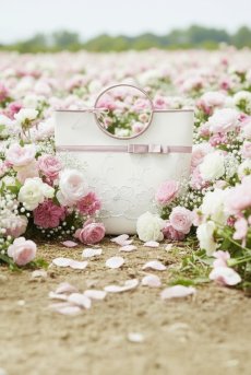 画像11: 【数量限定】ギフト専用ハッピーバッグ｜BAG-WH｜マルチトラベルバッグ【ランジェリーとのあわせ買い対象】Sawren×SPLASHコラボ｜高級ランジェリーレース使用｜ホワイト×パープル・軽量＆大容量｜HAPPY BAG 2026【ランジェリーとのあわせ買い対象】 (11)