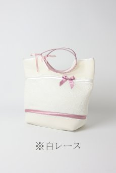 画像14: 【数量限定】ギフト専用ハッピーバッグ｜BAG-WH｜マルチトラベルバッグ【ランジェリーとのあわせ買い対象】Sawren×SPLASHコラボ｜高級ランジェリーレース使用｜ホワイト×パープル・軽量＆大容量｜HAPPY BAG 2026【ランジェリーとのあわせ買い対象】 (14)