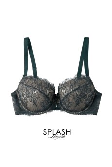 画像1: FOREST push  | 3/4カップ・ワイヤーブラ・グリーン | Sawren サブレン【即日発送】インポート・輸入下着・高級ランジェリー  (1)