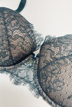 画像7: FOREST push  | 3/4カップ・ワイヤーブラ・グリーン | Sawren サブレン【即日発送】インポート・輸入下着・高級ランジェリー  (7)