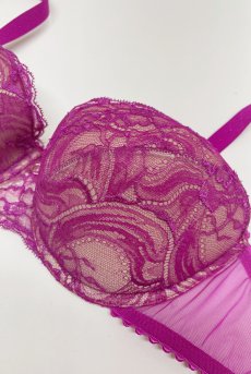 画像7: AUDACE push  | 3/4カップ・ワイヤーブラ・マゼンタ | Sawren サブレン【即日発送】インポート・輸入下着・高級ランジェリー  (7)