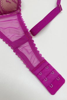 画像9: AUDACE push  | 3/4カップ・ワイヤーブラ・マゼンタ | Sawren サブレン【即日発送】インポート・輸入下着・高級ランジェリー  (9)