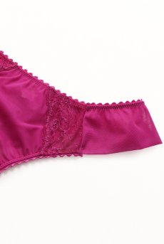 画像5: AUDACE thong  | タンガ・Ｔバック・マゼンタ | Sawren サブレン【即日発送・サイズ交換NG・メール便対象】輸入下着・高級ランジェリー  (5)