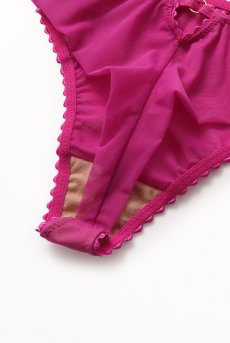 画像7: AUDACE thong  | タンガ・Ｔバック・マゼンタ | Sawren サブレン【即日発送・サイズ交換NG・メール便対象】輸入下着・高級ランジェリー  (7)