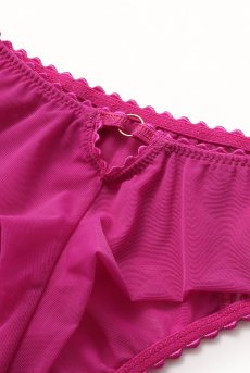 画像8: AUDACE thong  | タンガ・Ｔバック・マゼンタ | Sawren サブレン【即日発送・サイズ交換NG・メール便対象】輸入下着・高級ランジェリー  (8)