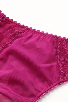 画像9: AUDACE thong  | タンガ・Ｔバック・マゼンタ | Sawren サブレン【即日発送・サイズ交換NG・メール便対象】輸入下着・高級ランジェリー  (9)