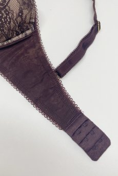 画像8: VELOUTE push  | 3/4カップ・ワイヤーブラ・ブラウン | Sawren サブレン【即日発送】インポート・輸入下着・高級ランジェリー  (8)