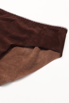 画像5: VELOUTE brief  | ノーマルショーツ・ブリーフ・ブラウン | Sawren サブレン【即日発送・サイズ交換NG・メール便対象】輸入下着・高級ランジェリー  (5)